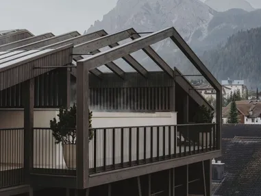 Infinity Panorama Pool at Spa Hotel AMA Stay in the Dolomites