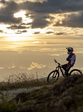 Bike park Kronplatz with mtb