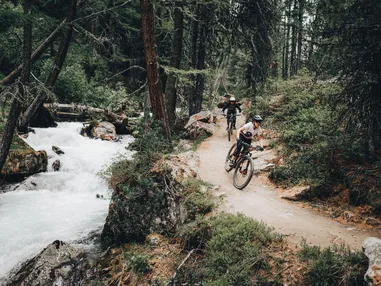 Bike trail San Vigilio di Marebbe Val dai Tamersc