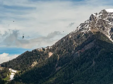 Zipline sul Plan de Corones