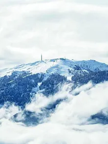 Panorama invernale sul comprensorio del Plan de Corones Dolomiti